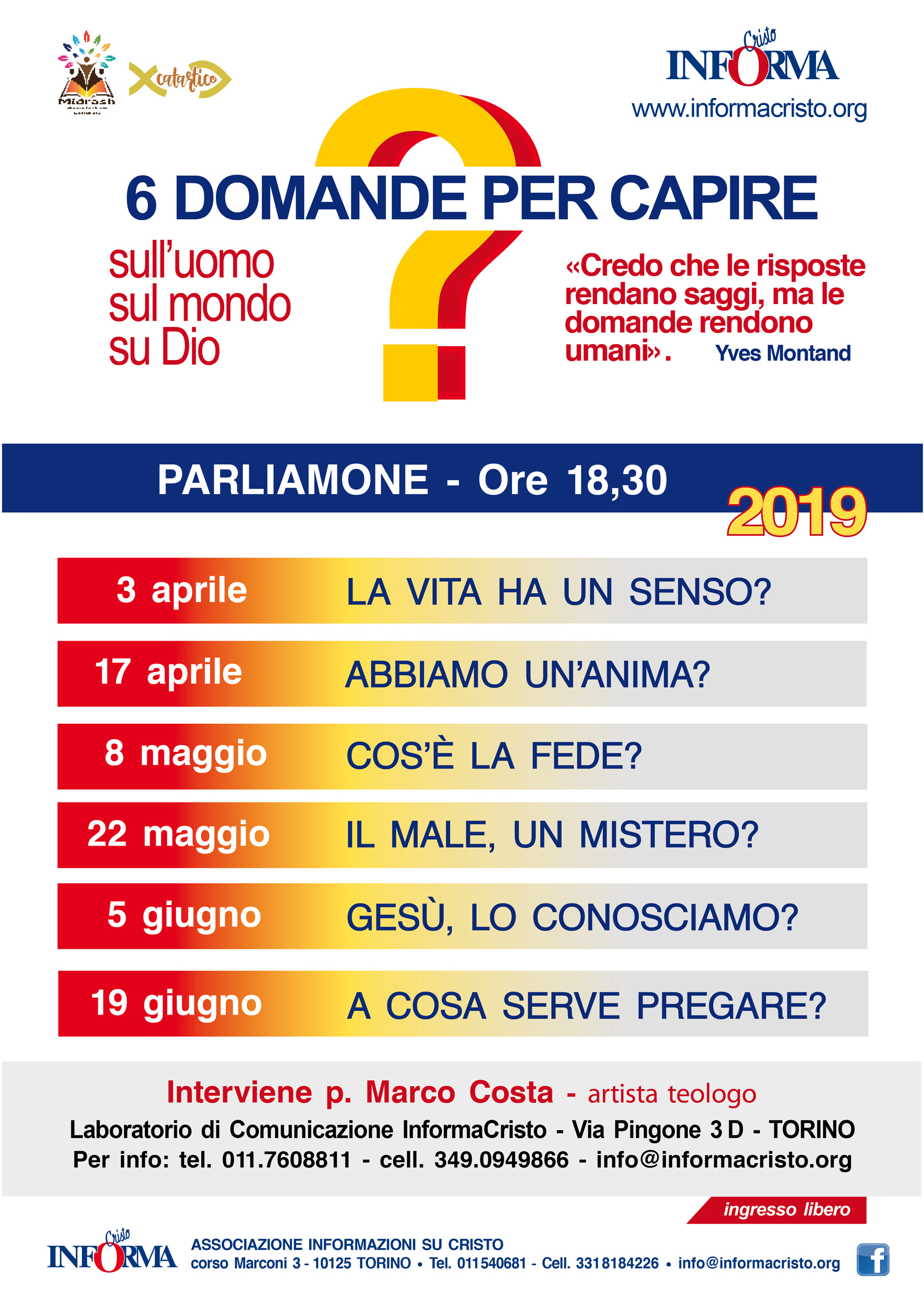 6 Incontri per capire